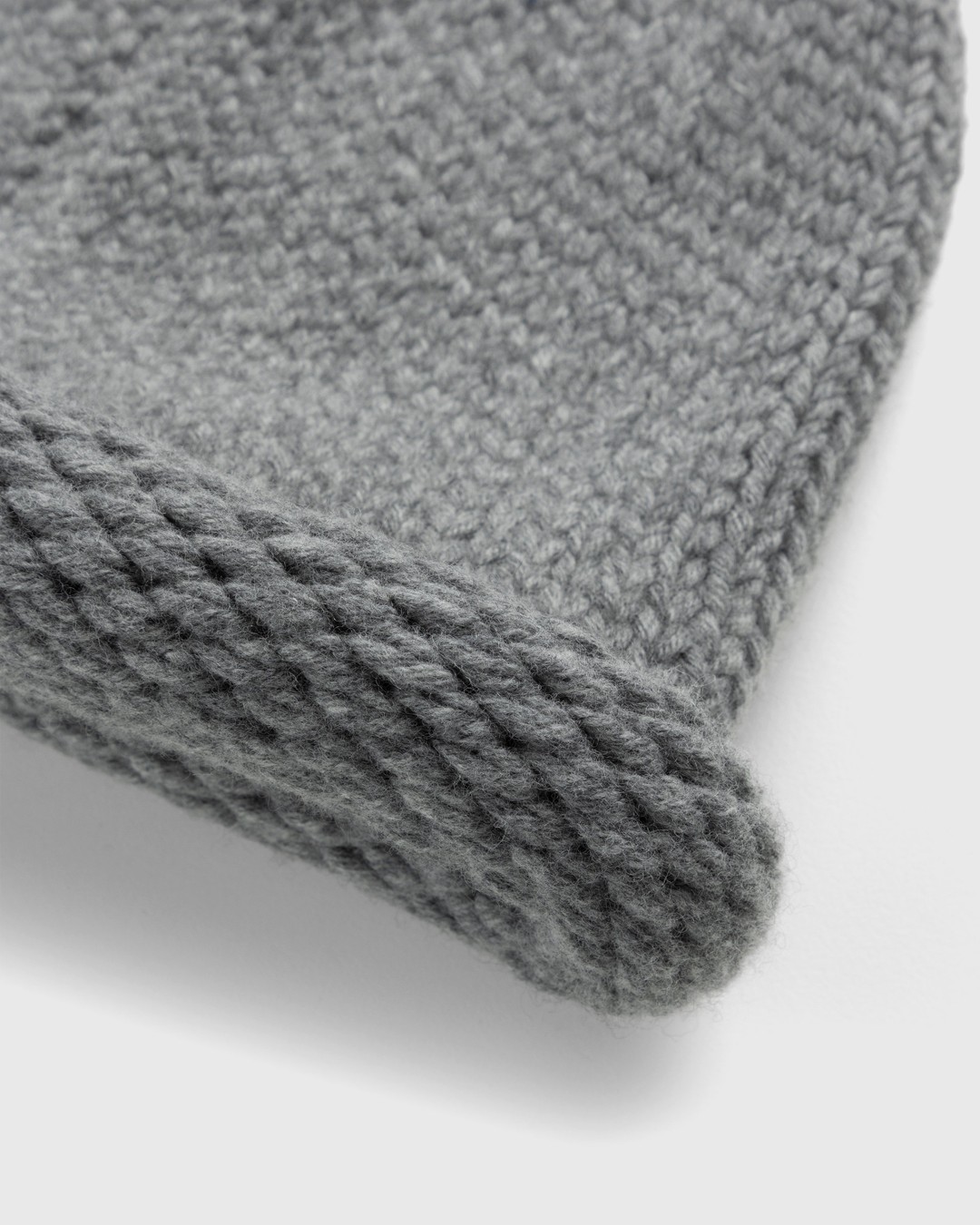 Kenzo – Wool Beanie Middle Grey - Hats - Grey - Image 3