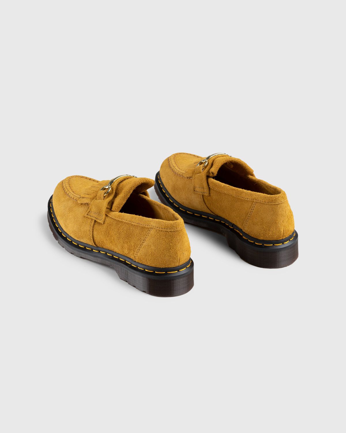 Dr. Martens – Adrian Snaffle Suede Loafers Light Tan Desert Oasis Suede (Gum Oil) - Loafers - Brown - Image 4