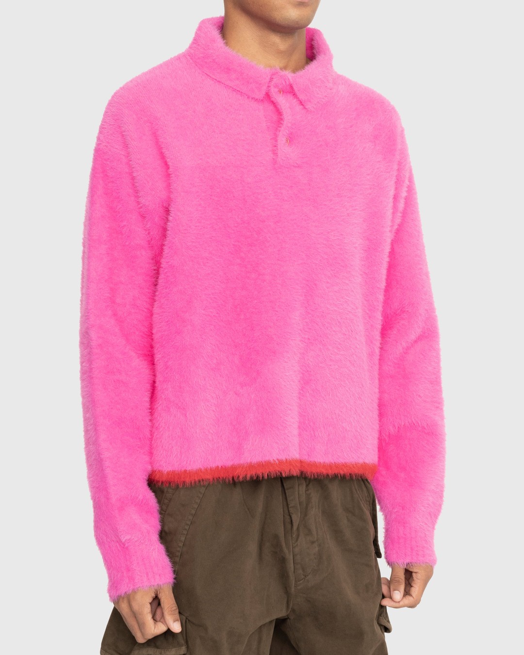 Sweater pink polos top