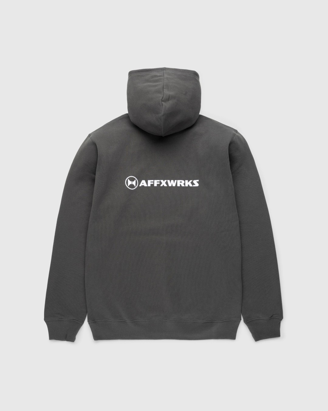AFFXWRKS – AFFXWRKS Hoodie Washed Black - Sweats - Black - Image 2