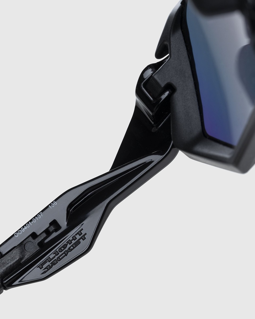 Oakley – Flight Jacket Prizm Road Lenses Matte Black Frame - Sunglasses - Black - Image 4