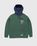 Hoodie Midnight Green