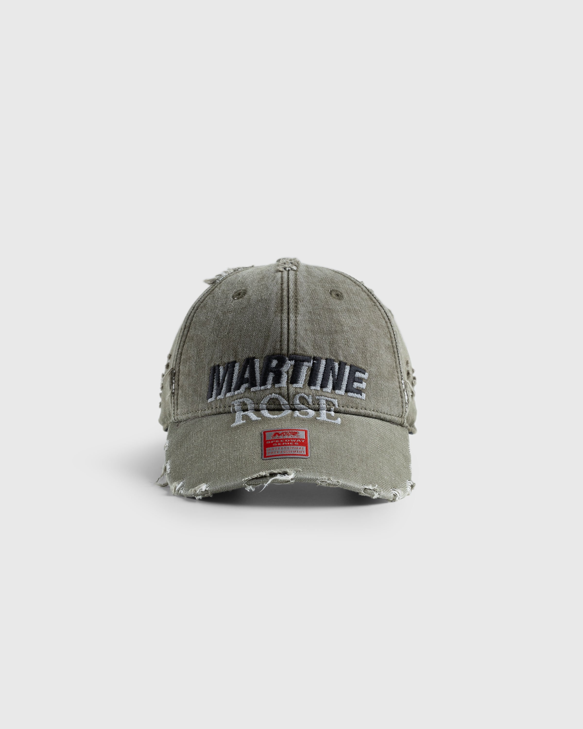 Martine Rose – Rolled Cap Green - Hats - Green - Image 3