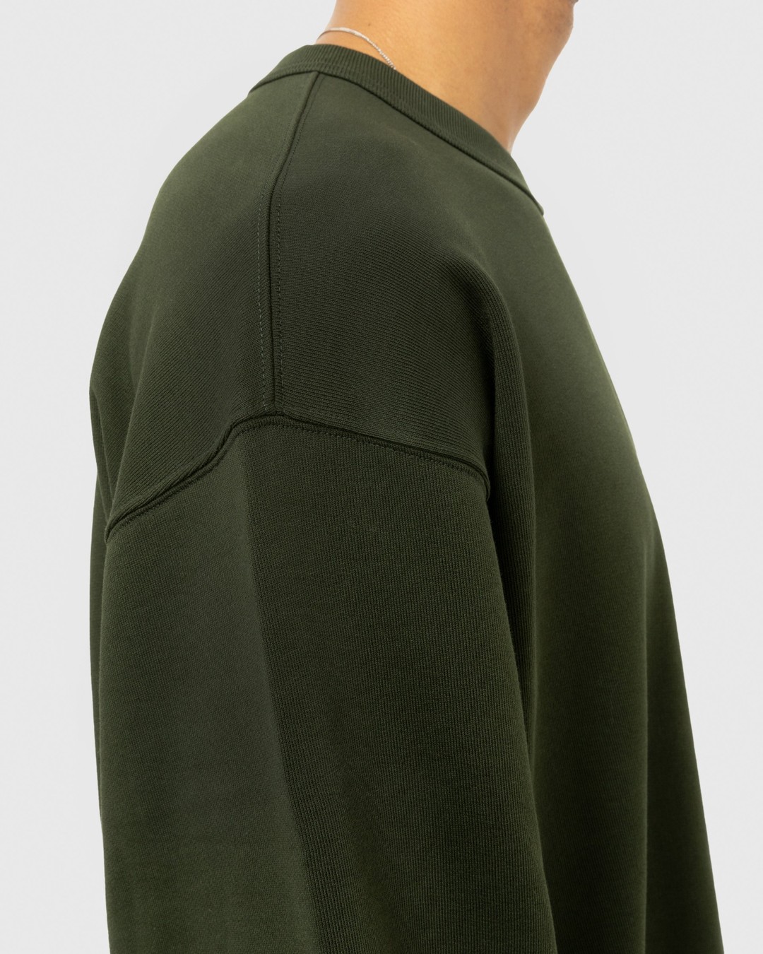Dries van Noten – Hax Oversized Crewneck Green - Sweats - Green - Image 5