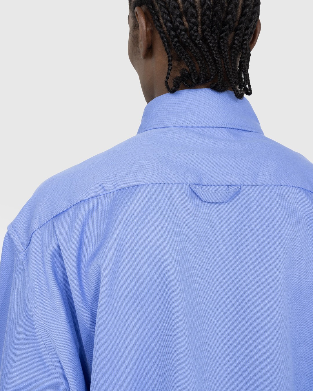 Acne Studios – Button-Up Overshirt Cornflower Blue  - Outerwear - Blue - Image 4