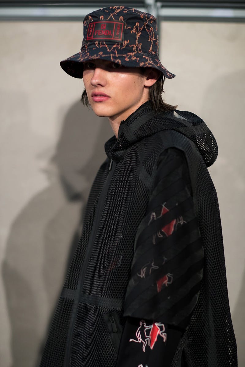 fendi ss19 mfw runway