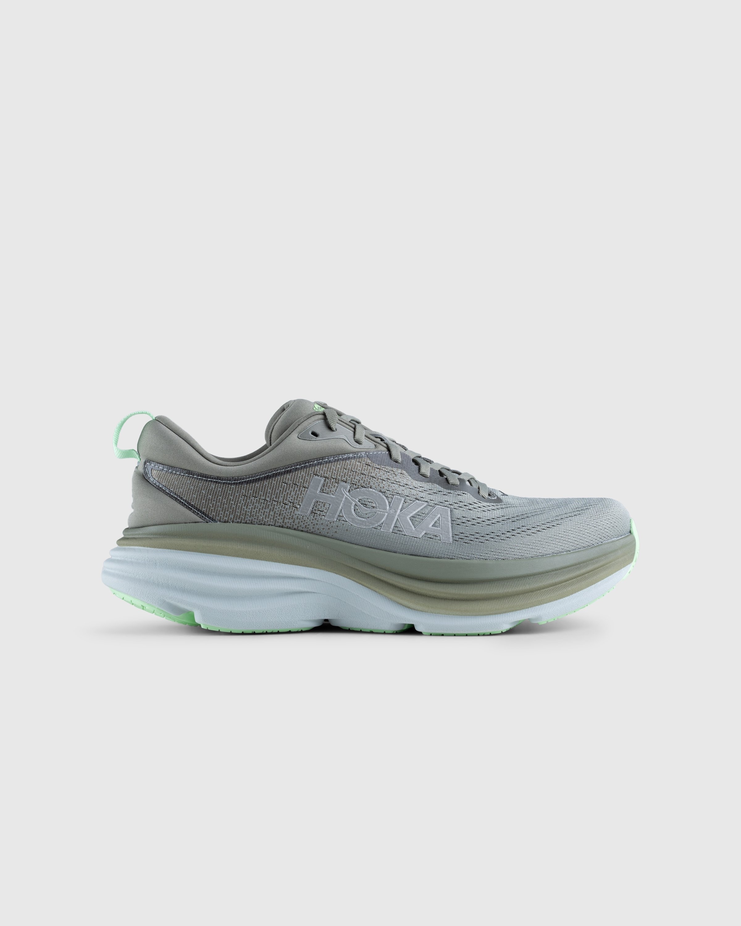 HOKA – Bondi 8 Olive Haze - Sneakers - Green - Image 1