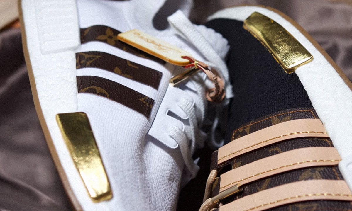 Letrista cinta capacidad Craig David's Louis Vuitton x adidas NMD Customs Make Us Drool