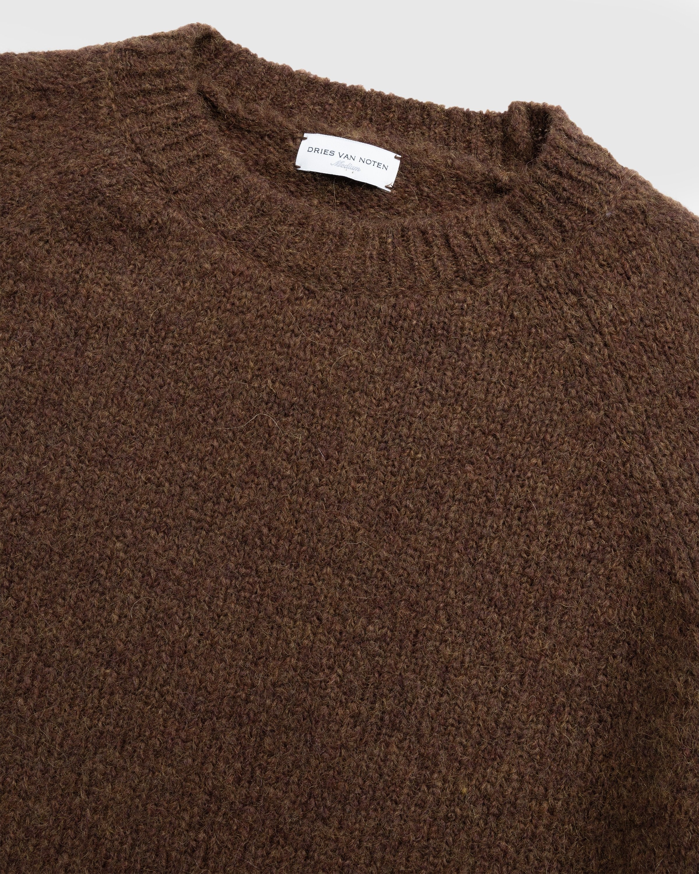 Dries van Noten – Melbourne Knit Brown - Knitwear - Brown - Image 5