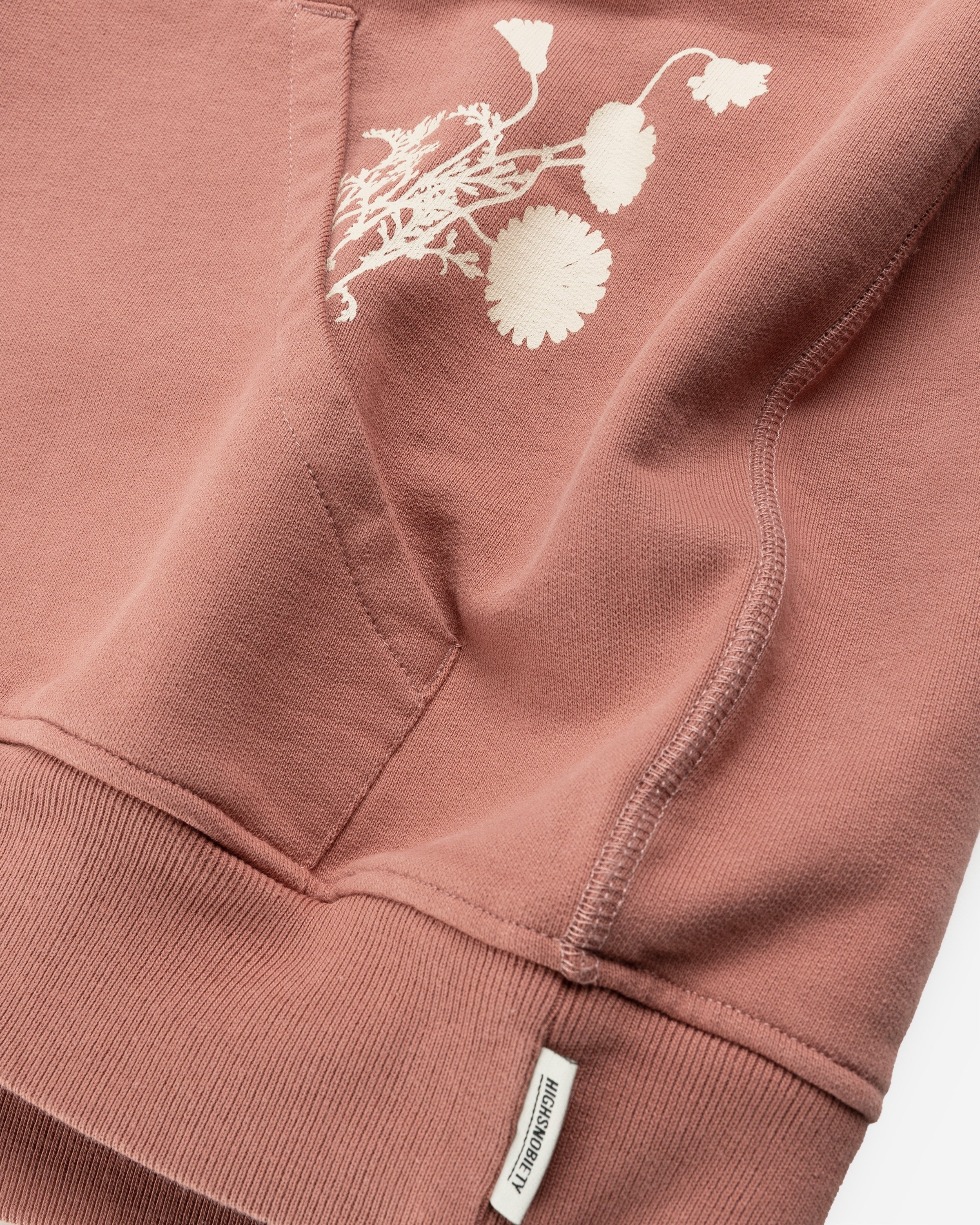 Off white best sale pink floral hoodie