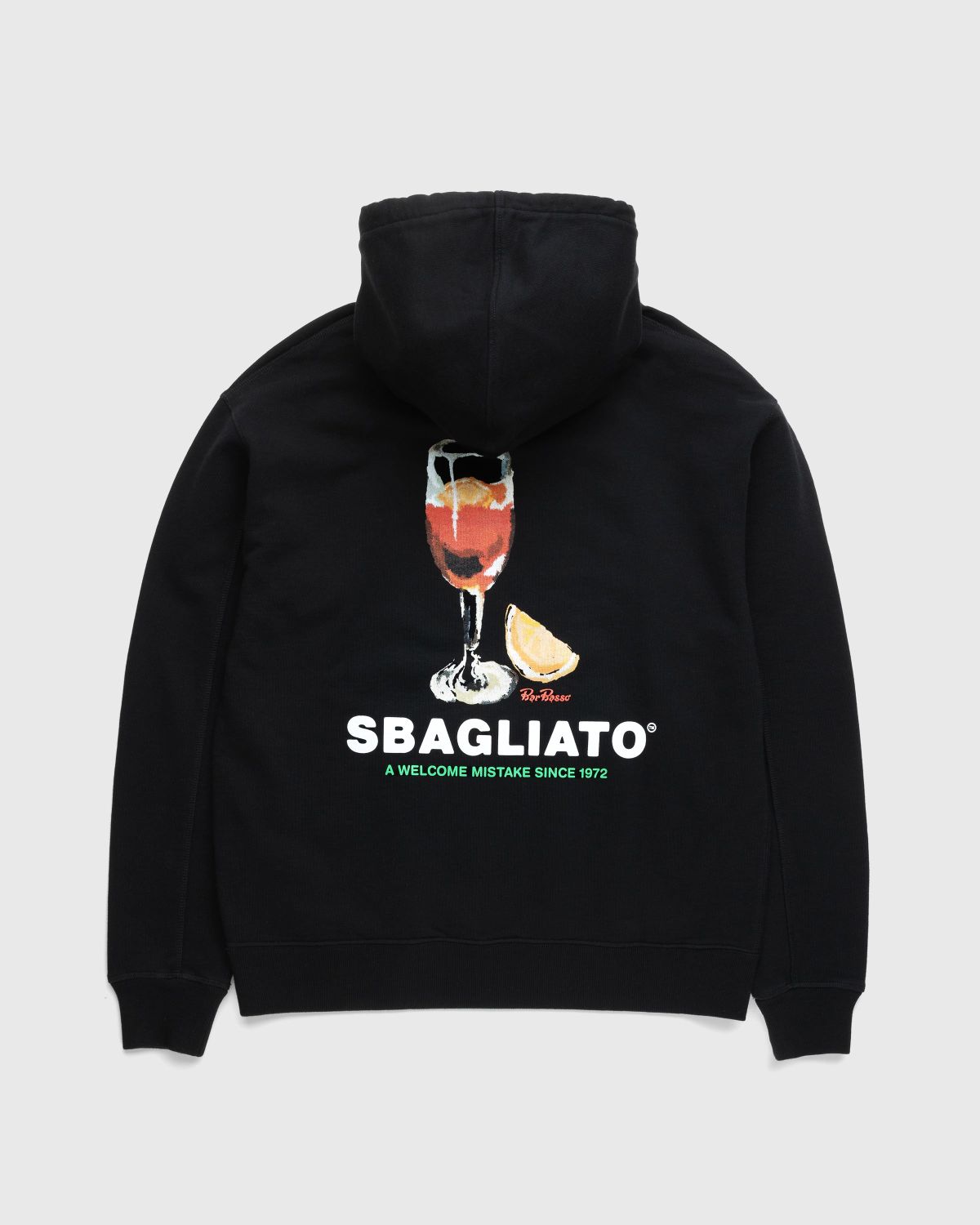 Bar Basso x Highsnobiety – Sbagliato Hoodie Black - Sweats - Black - Image 1