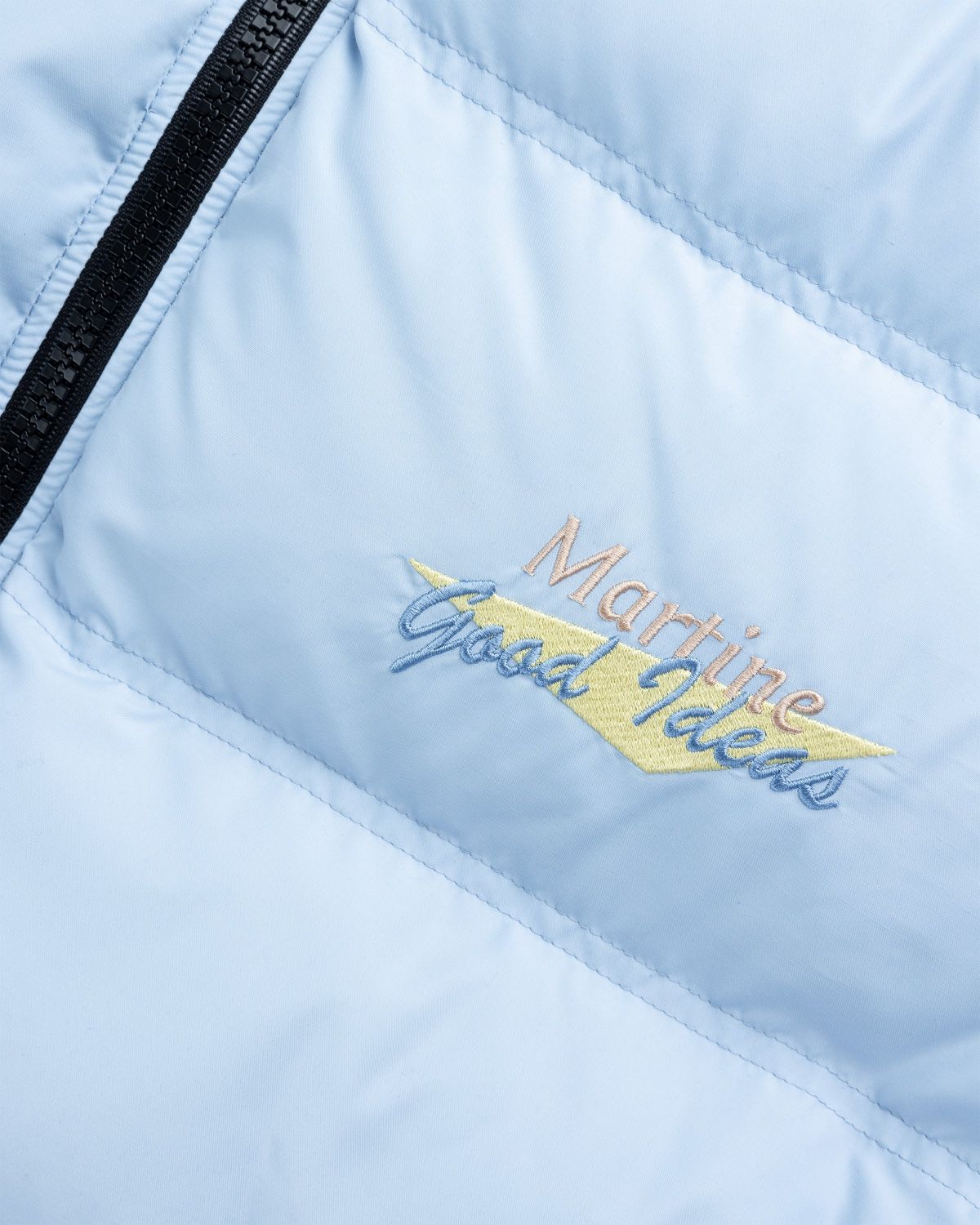 Martine Rose – Doll Puffer Jacket Icy Blue - Outerwear - Blue - Image 7