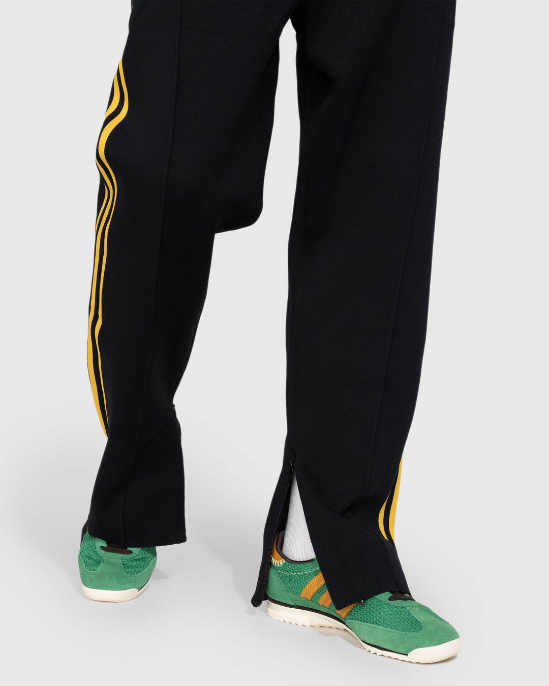 Adidas x Wales Bonner – Knit Track Pant Black - Pants - Black - Image 4