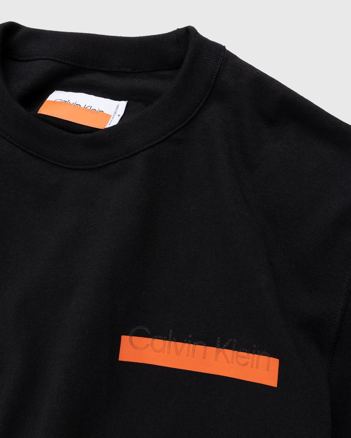 Calvin klein t on sale shirt orange