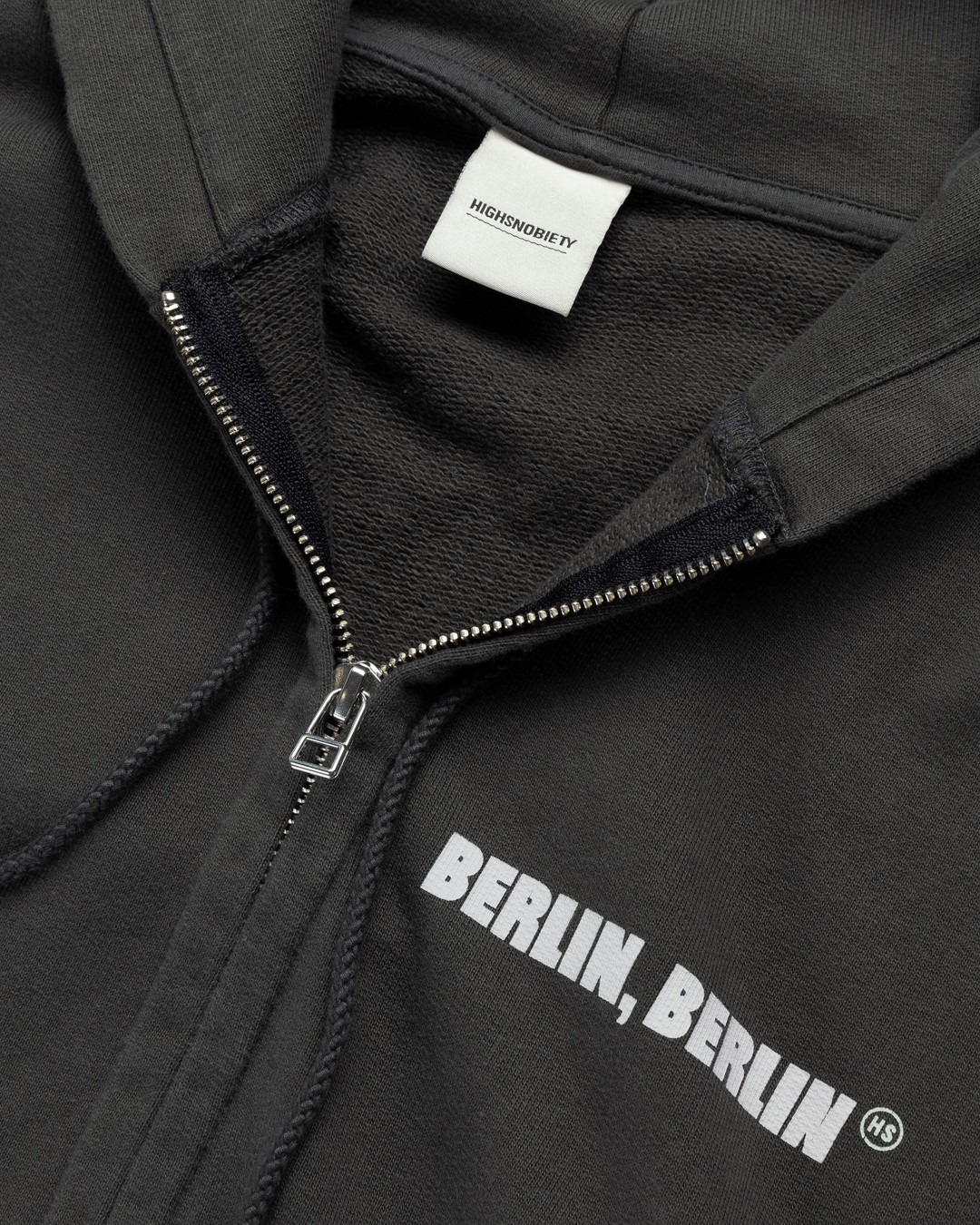 Highsnobiety – BERLIN, BERLIN 3 Zip Hoodie Black - Sweats - Black - Image 6