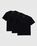 Highsnobiety HS05 – 3 Pack T-Shirts Black