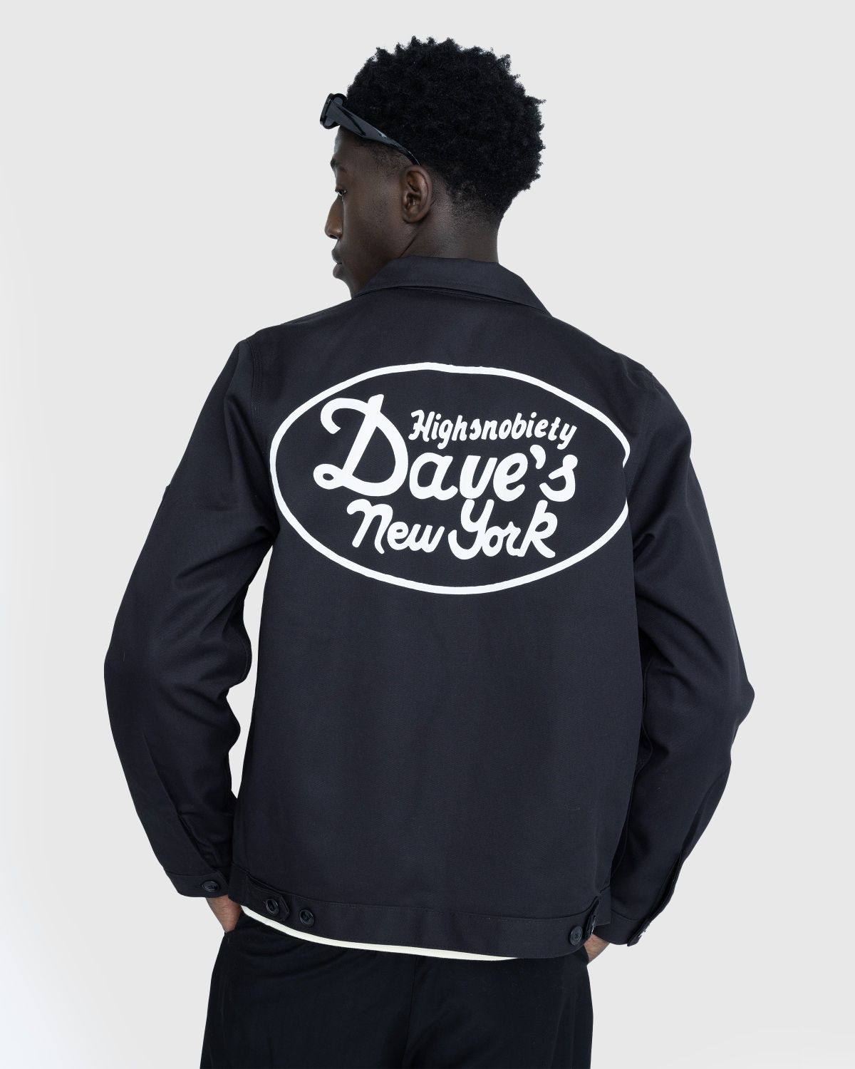 Dave's New York x Highsnobiety – Dickies Eisenhower Jacket Black - Outerwear - Black - Image 4