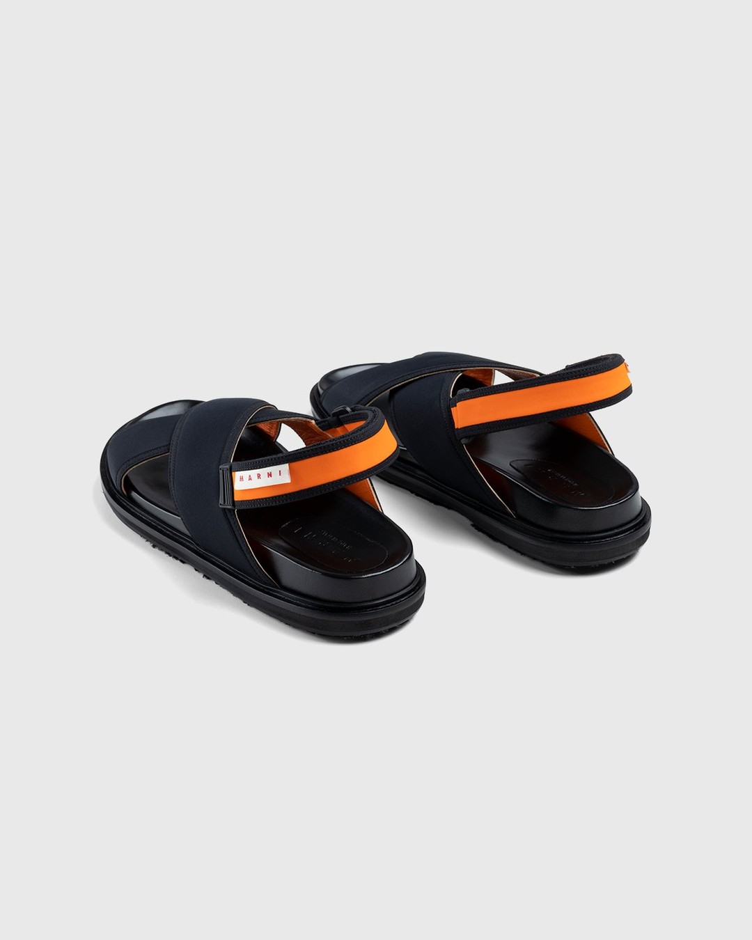 Marni Fussbett Sandals Navy Highsnobiety Shop
