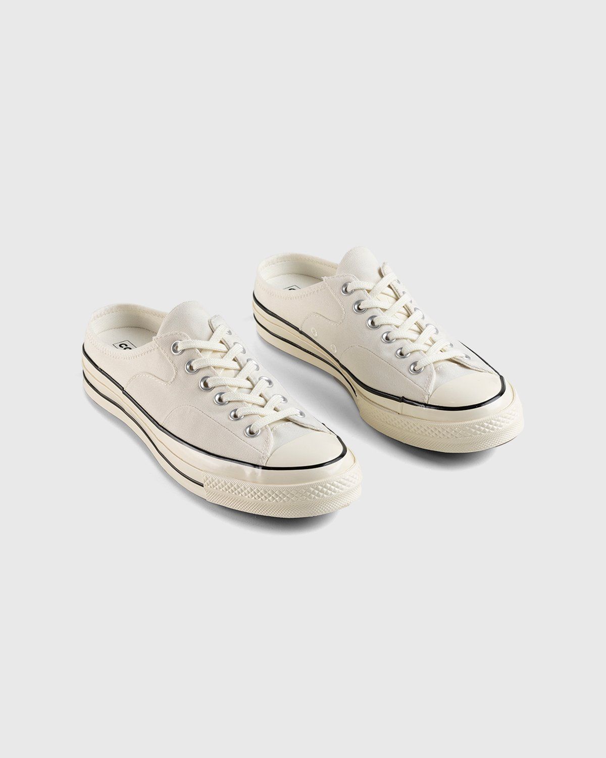 Converse – Chuck 70 Mule Slip Egret/Egret/Black - Sneakers - Beige - Image 4