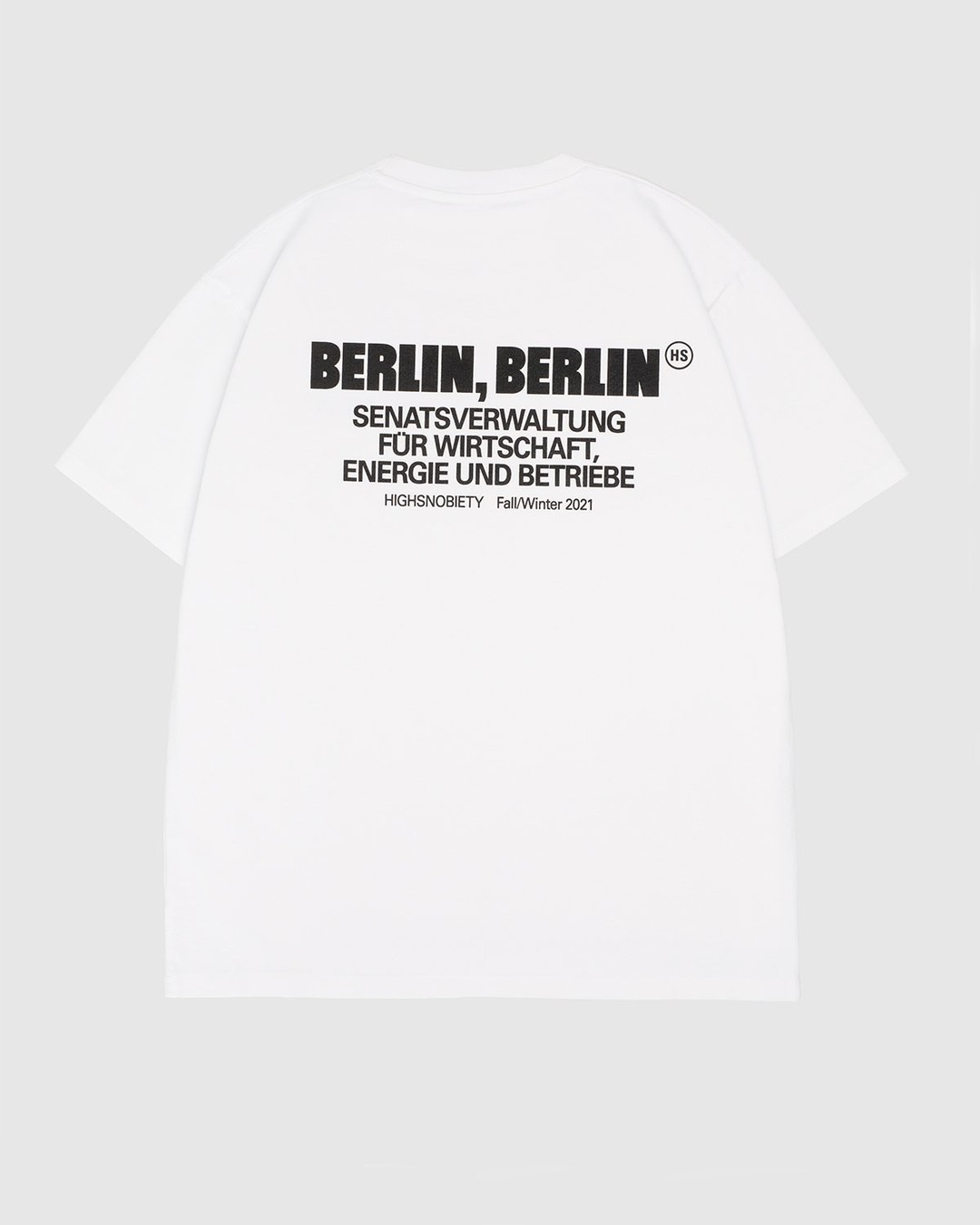Highsnobiety – Berlin, Berlin T-Shirt White - Tops - White - Image 1