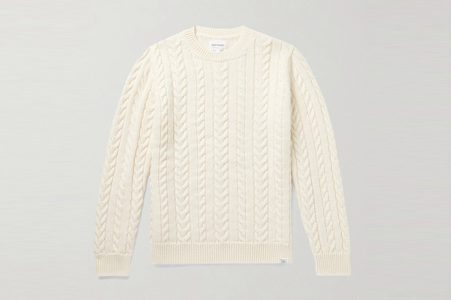 Arild Cable-Knit Wool Sweater