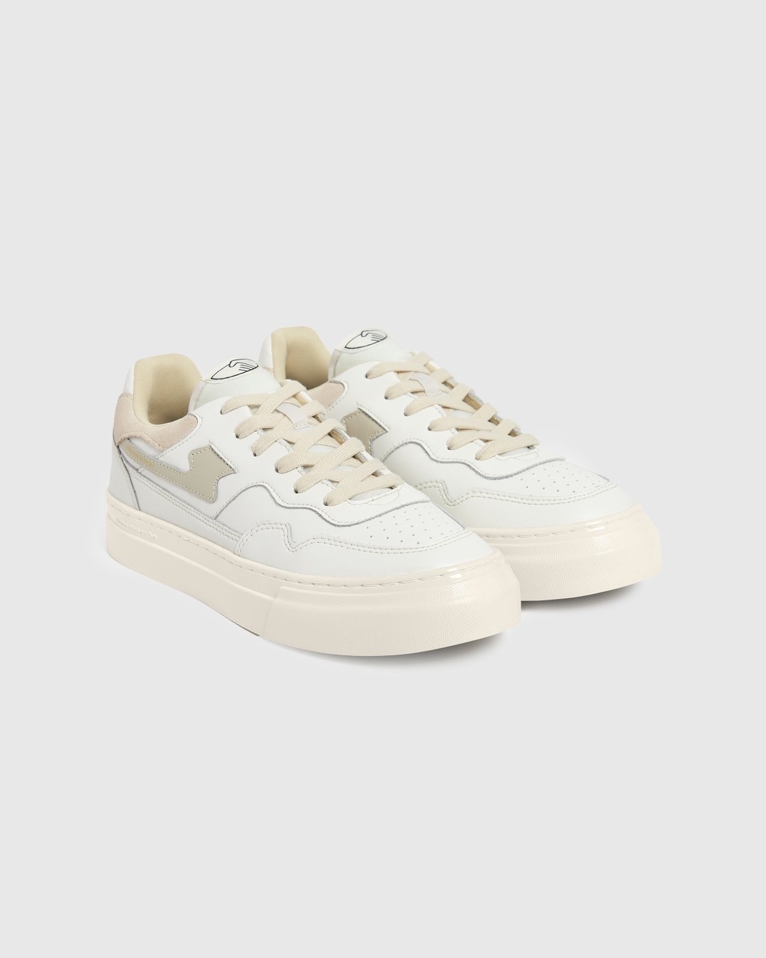 Stepney Workers Club – Pearl S-Strike Leather White | Highsnobiety Shop