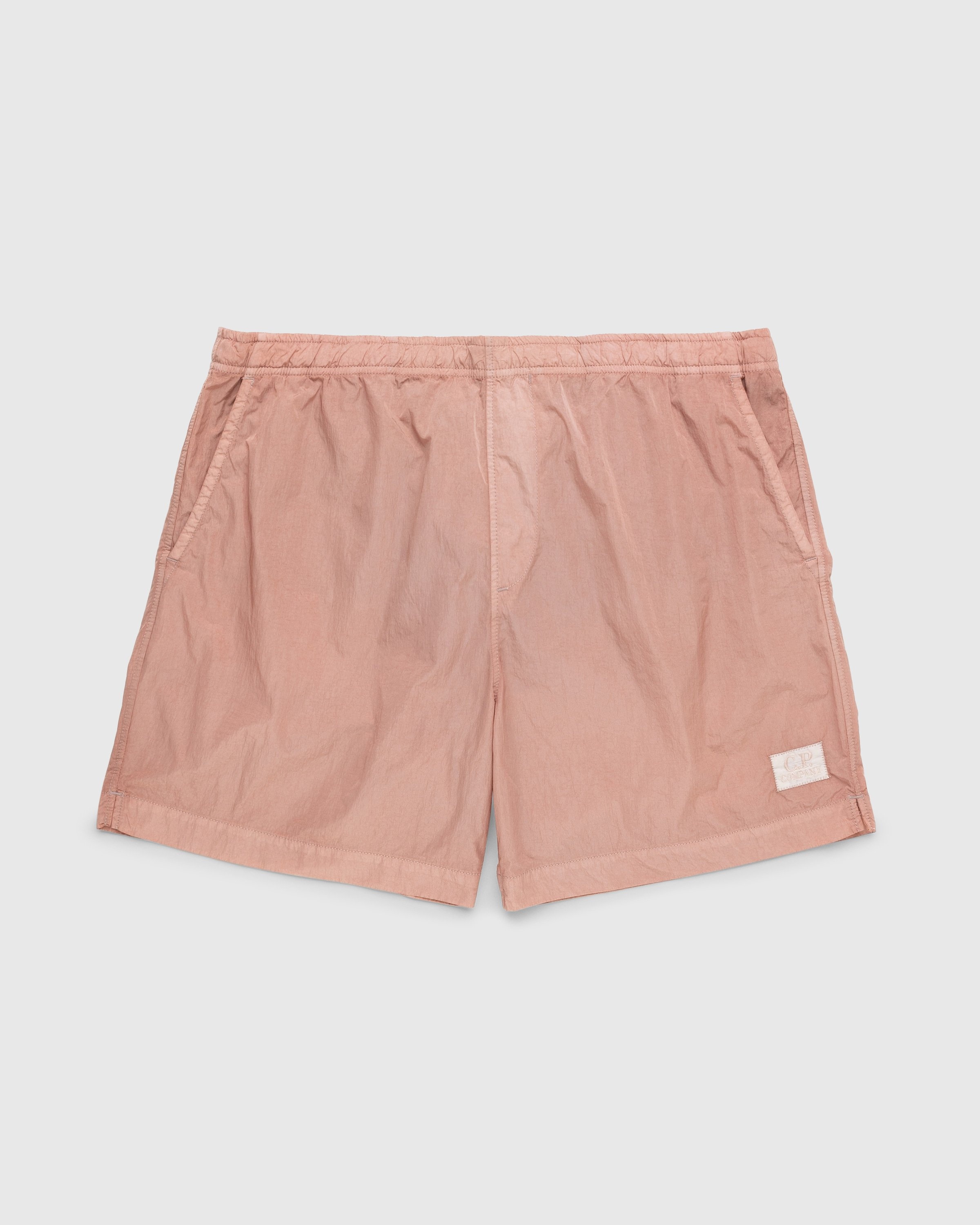 C.P. Company – Eco-Chrome Swim Shorts Pink - Swimwear - Pink - Image 1