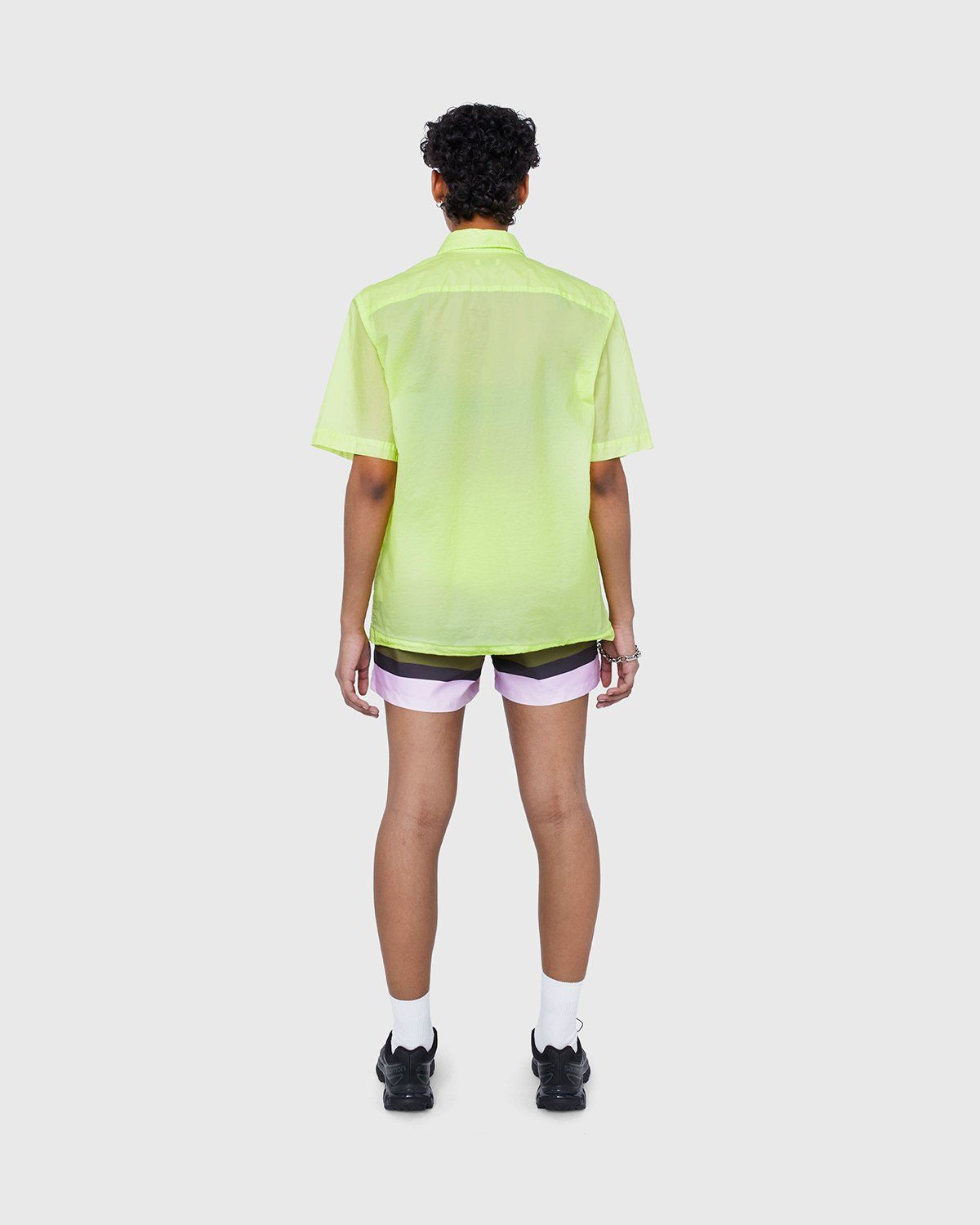 Dries van Noten – Clasen Shirt Lime - Shortsleeve Shirts - Green - Image 7