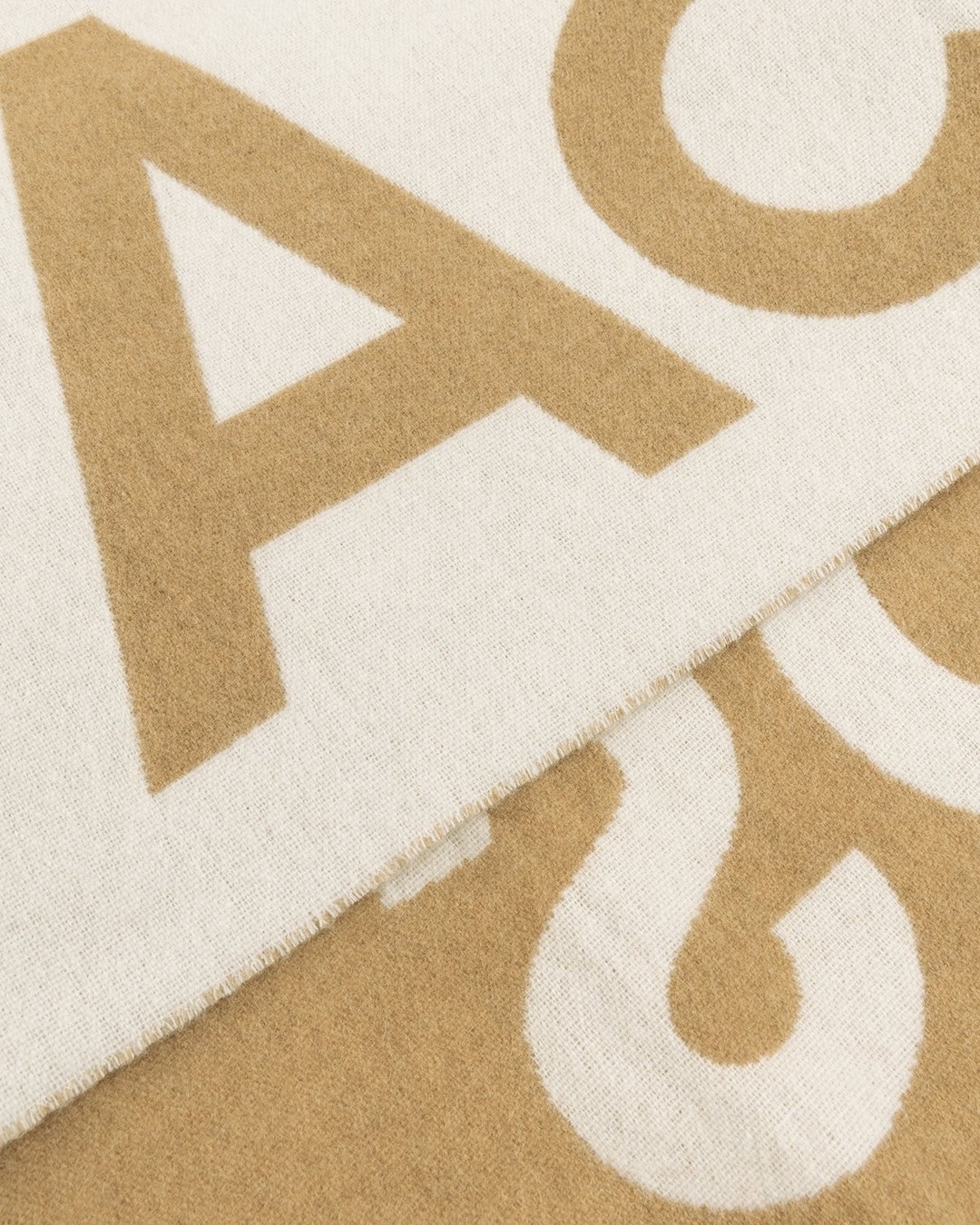 Acne Studios – Toronto Logo Scarf Brown - Scarves - Brown - Image 5