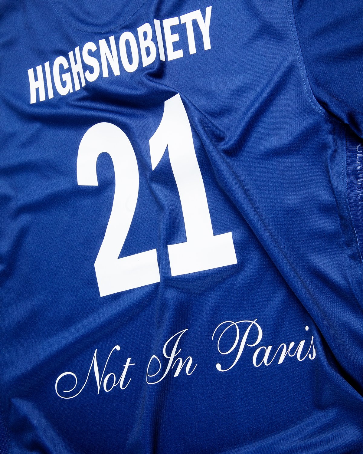 PSG x Highsnobiety – Home Jersey Navy - T-shirts - Blue - Image 5