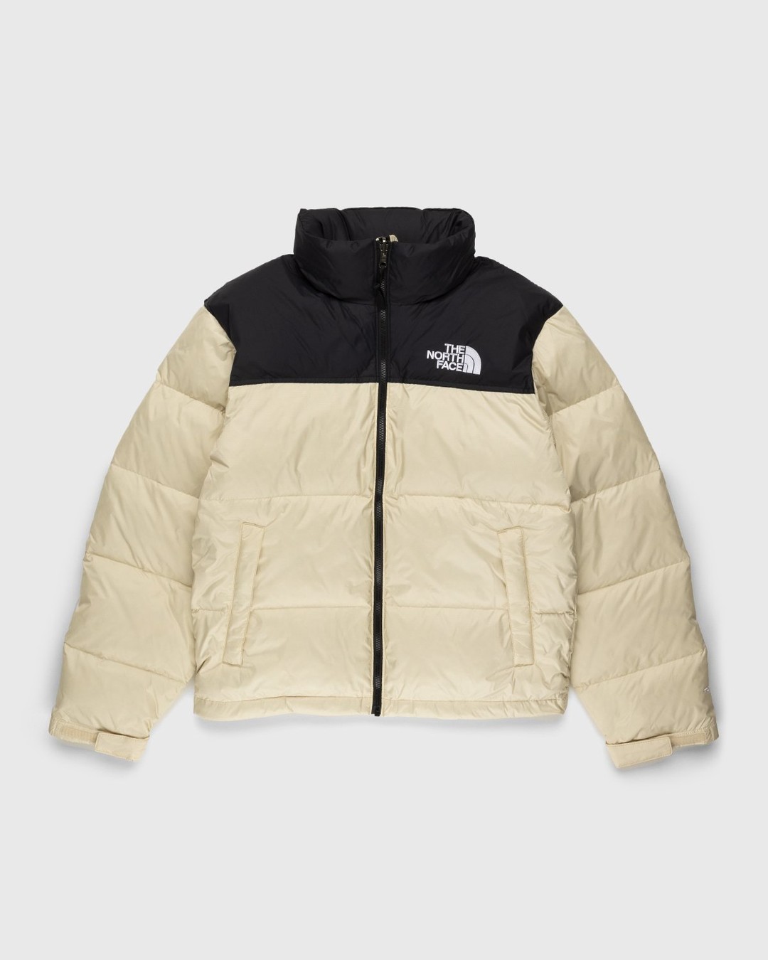 Beige the north face jacket clearance