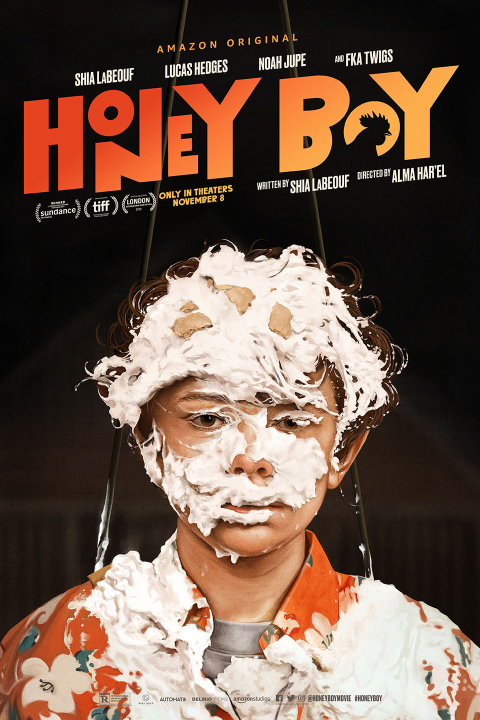 The original 'Honey Boy' studio poster.