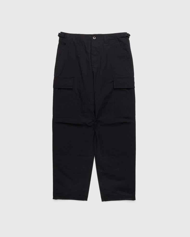 Re-Inforced Nylon Cargo Trouser Black
