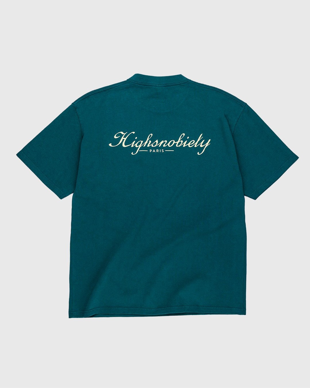 Highsnobiety – Not In Paris 3 x Café De Flore T-Shirt Green - Tops - Green - Image 2