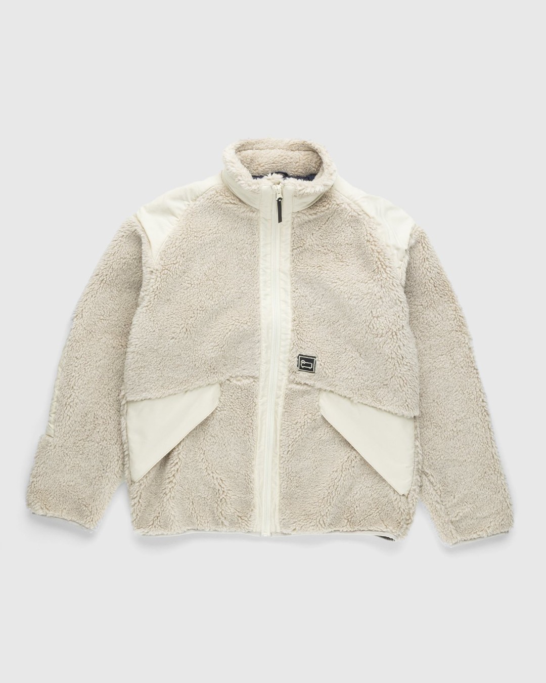 Woolrich – Terra Pile Jacket Ivory - Fleece - Beige - Image 1