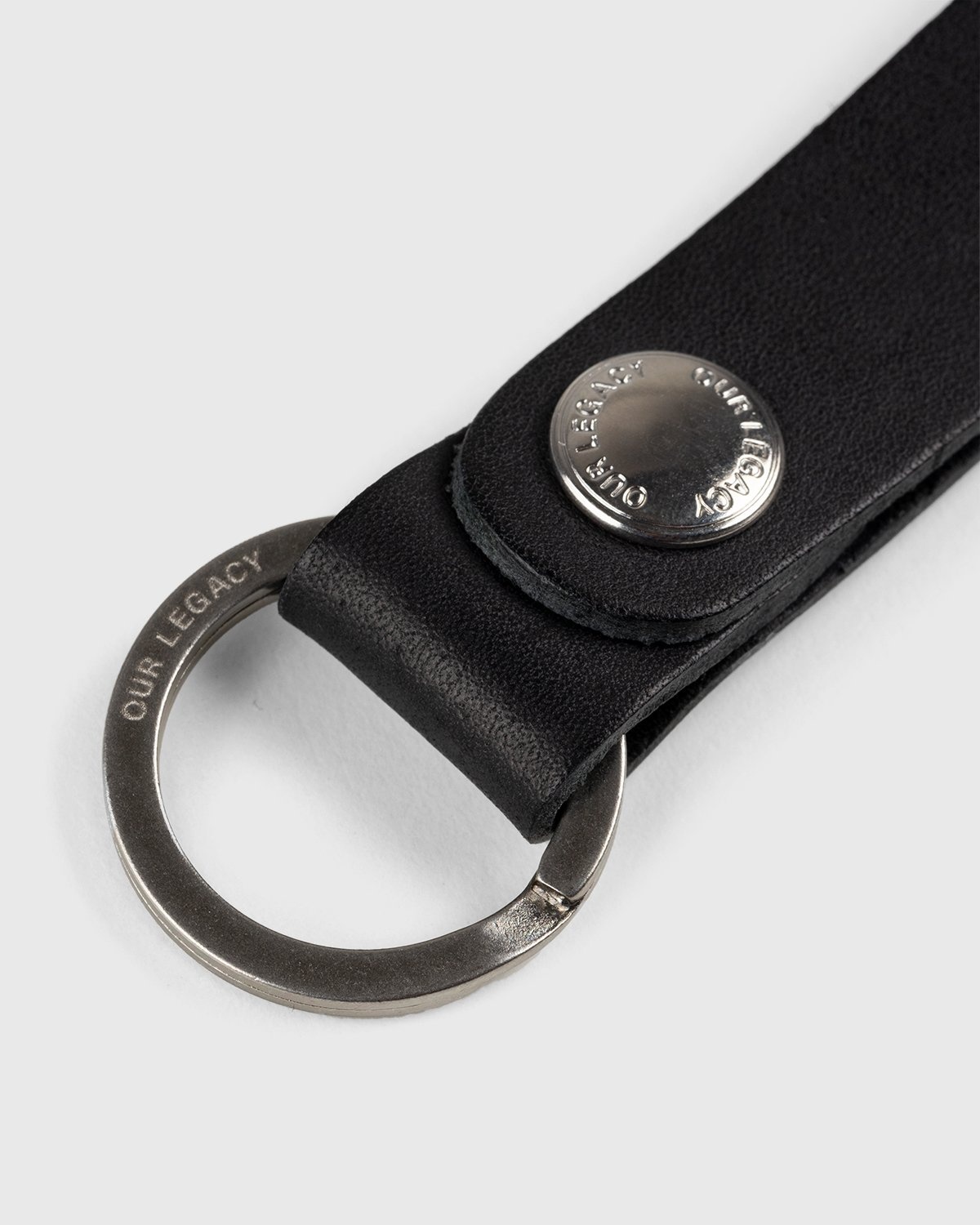 Key Holder Black Leather