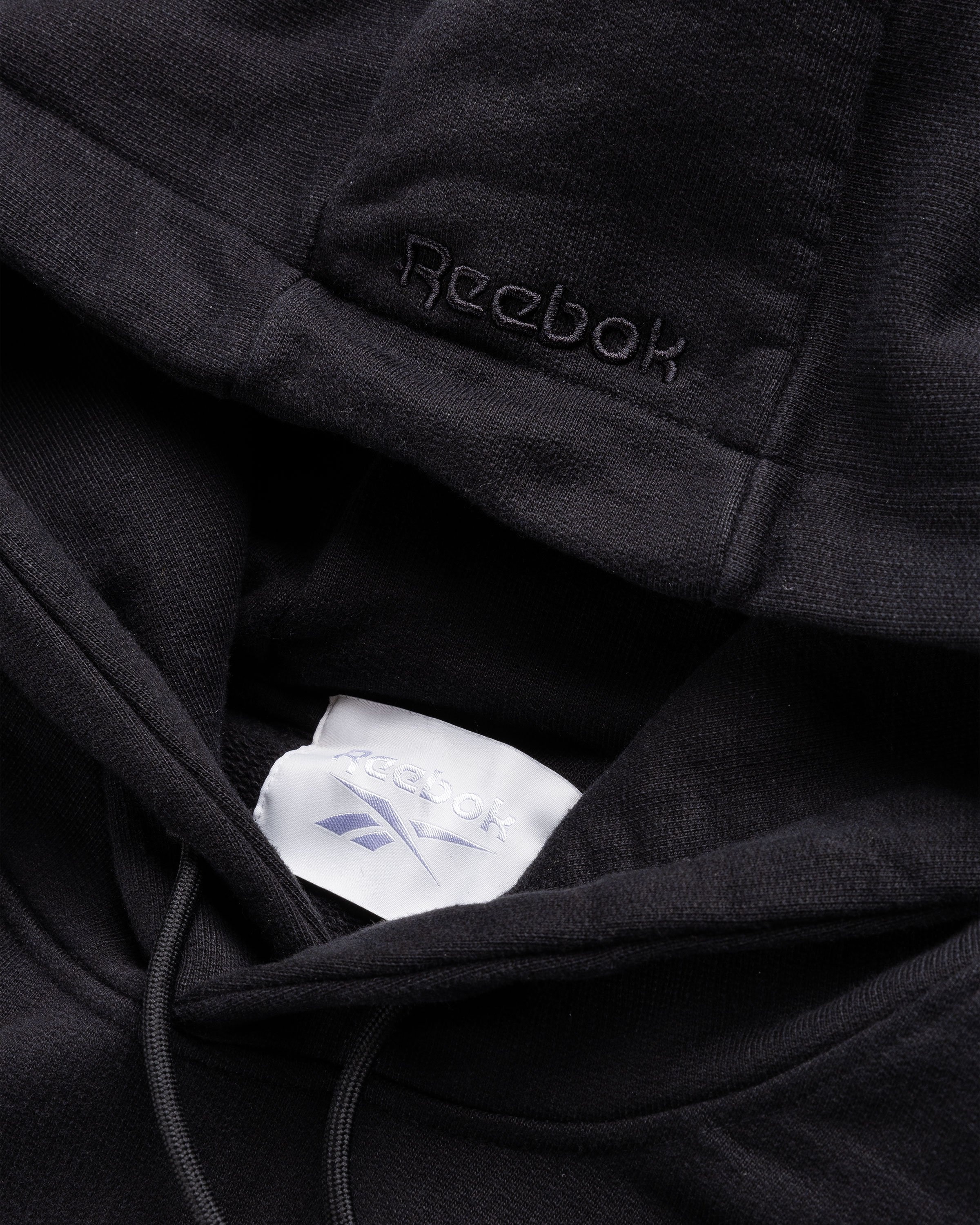 Reebok Oversized Piped Hoodie Black Highsnobiety Shop