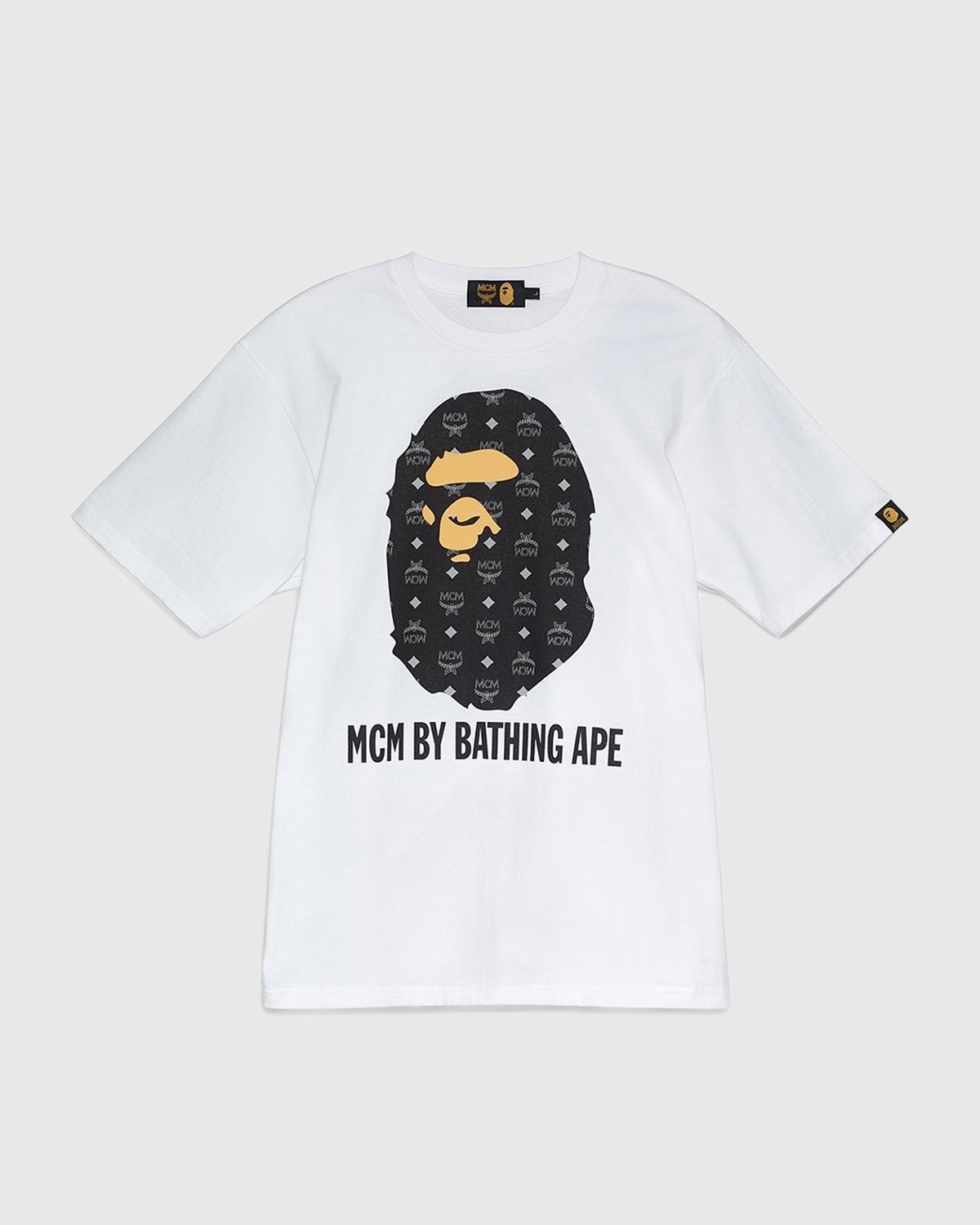MCM x BAPE – By Bathing Tee Black - T-shirts - Black - Image 1