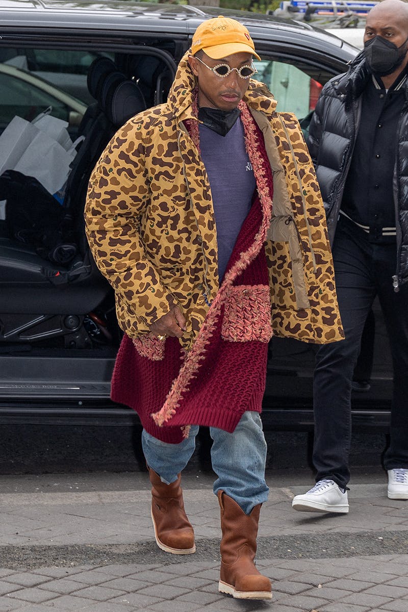 Pharrell Wears His Tiffany Co Collaboration In Paris