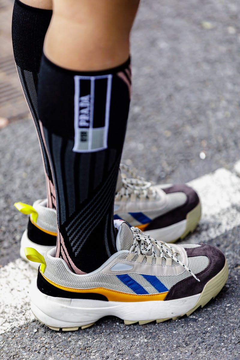 sneaker street style shanghai ss19 Shanghai Fashion Week SS19