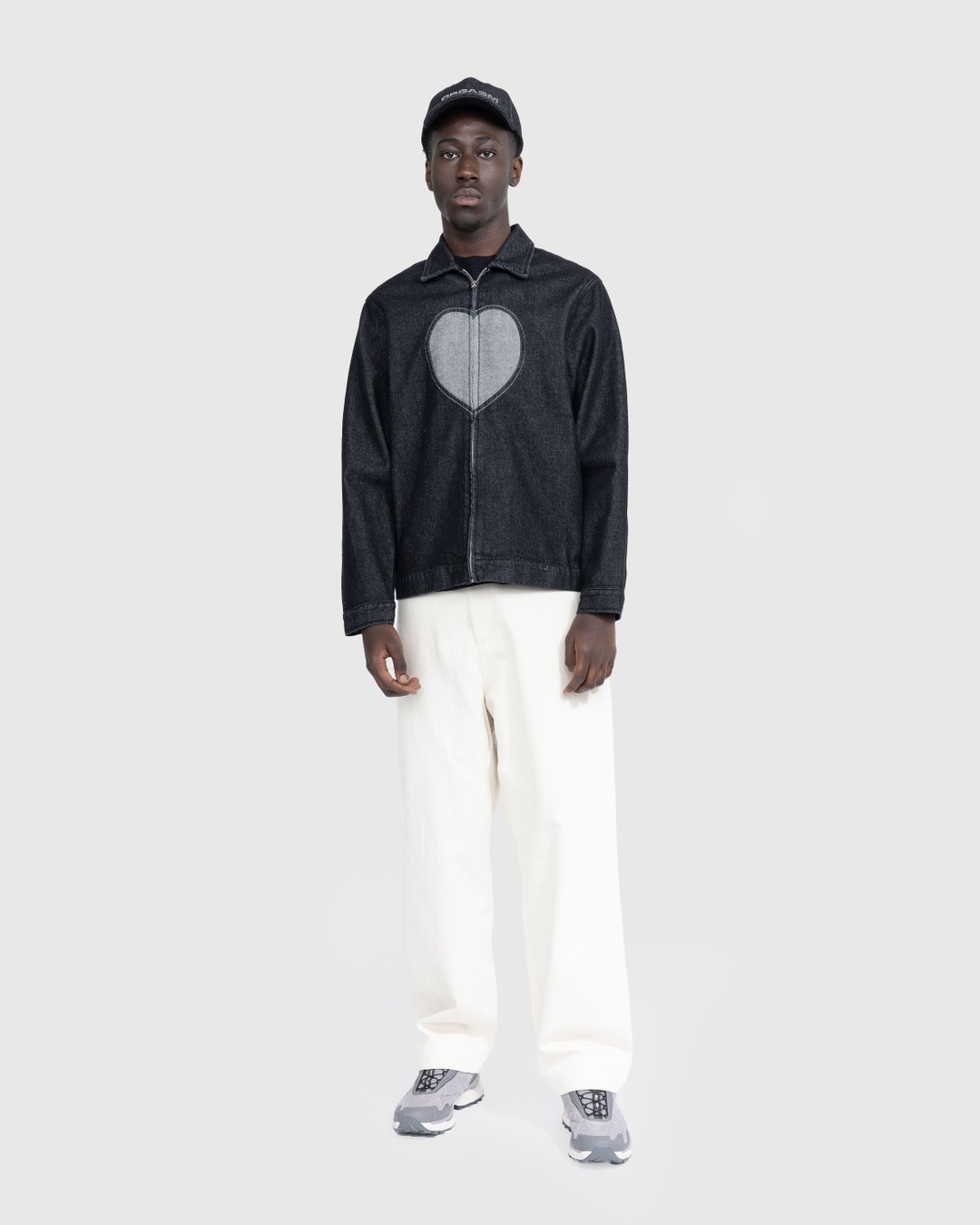 Carne Bollente – Heart Slice Jacket Washed Black - Outerwear - Black - Image 6