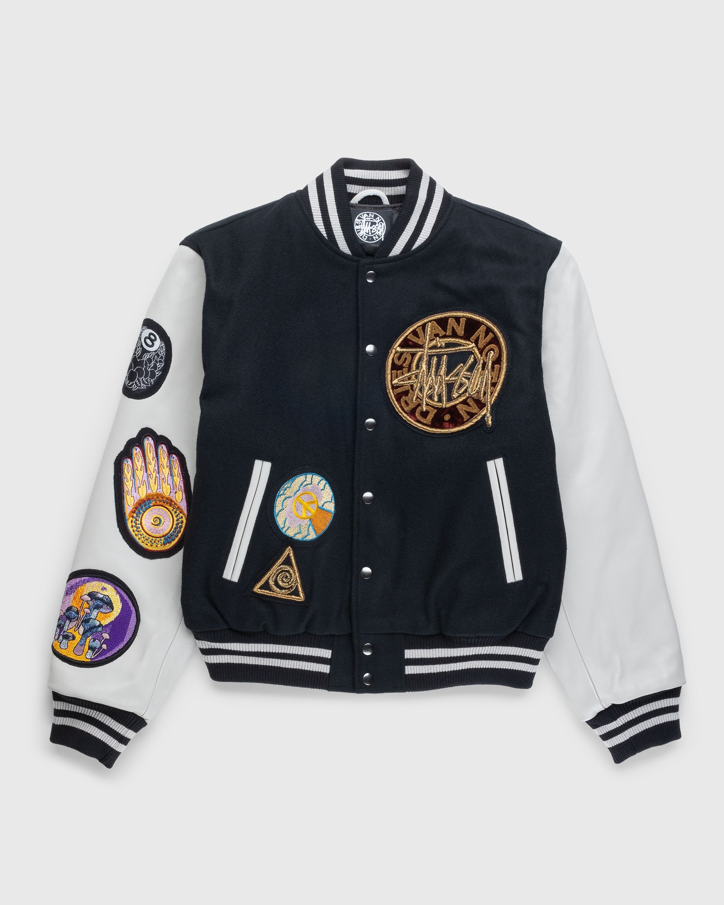 Stüssy x Dries van Noten – Varsity Jacket | Highsnobiety Shop