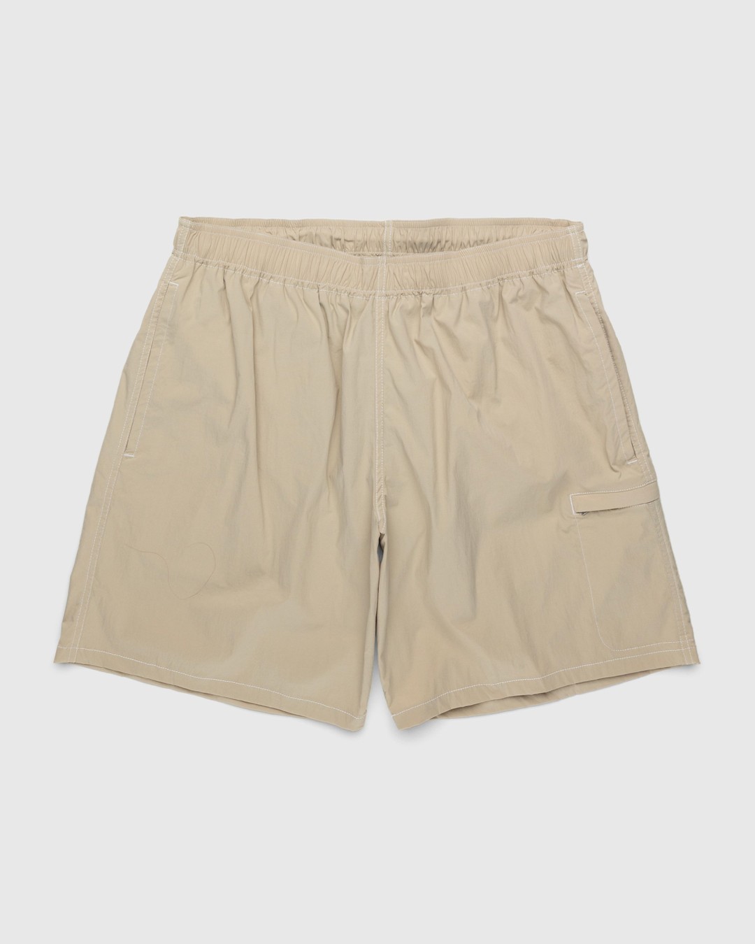 Highsnobiety Side Cargo Shorts Light Beige Highsnobiety Shop
