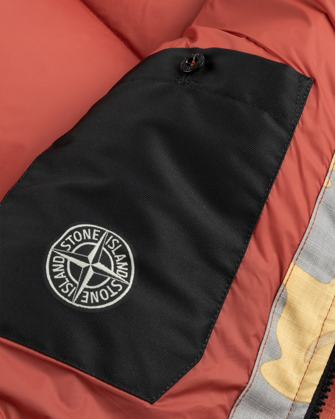 Stone Island – Heritage Camo Ripstop Nylon Down Jacket Orange - Outerwear - Orange - Image 6
