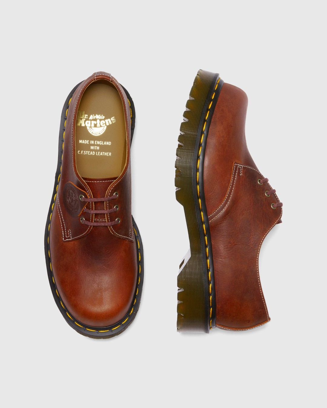Dr. Martens – 1461 Heritage Tan Phoenix - Shoes - Brown - Image 4