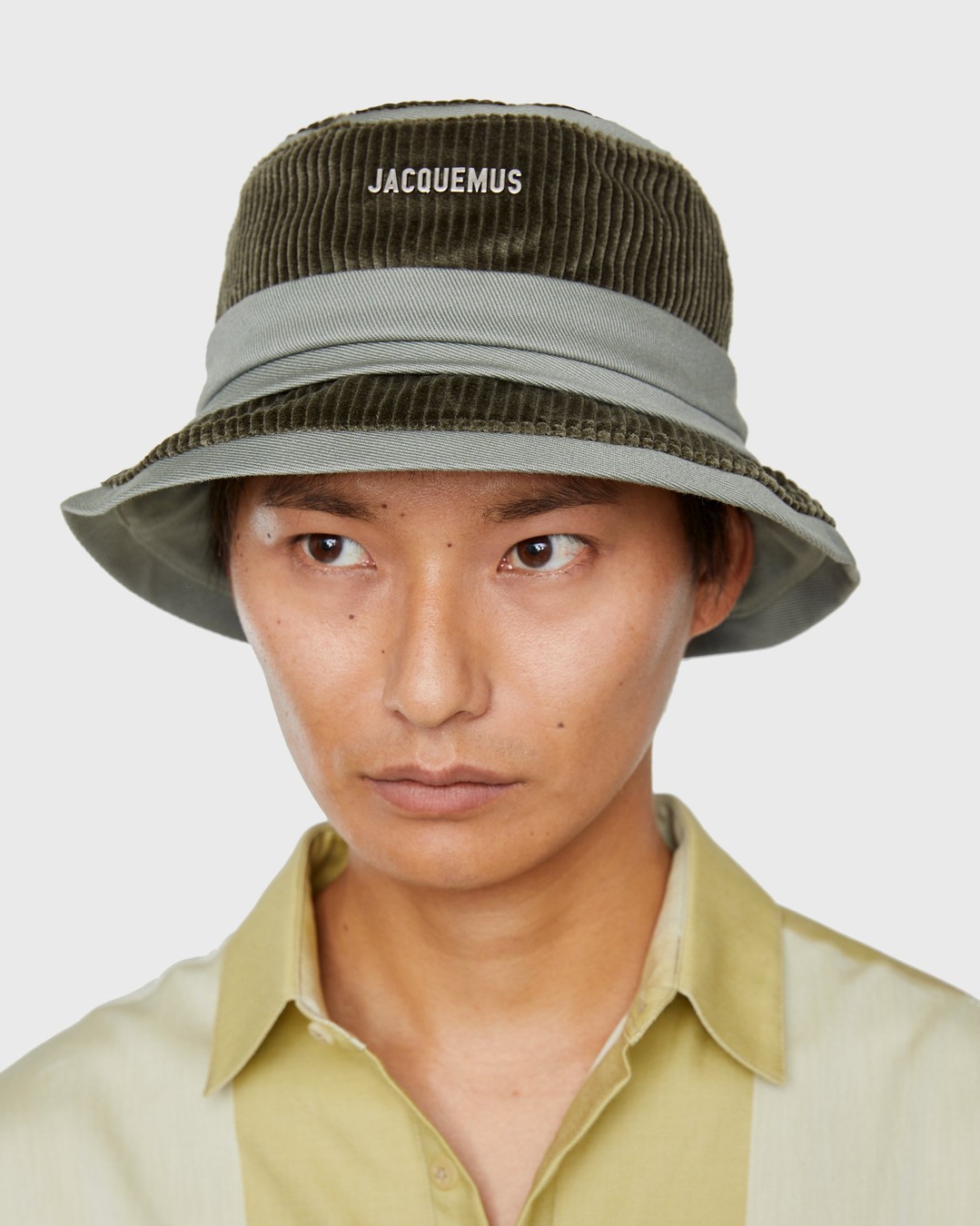 JACQUEMUS – Le Bob Bellu Khaki - Hats - Green - Image 4