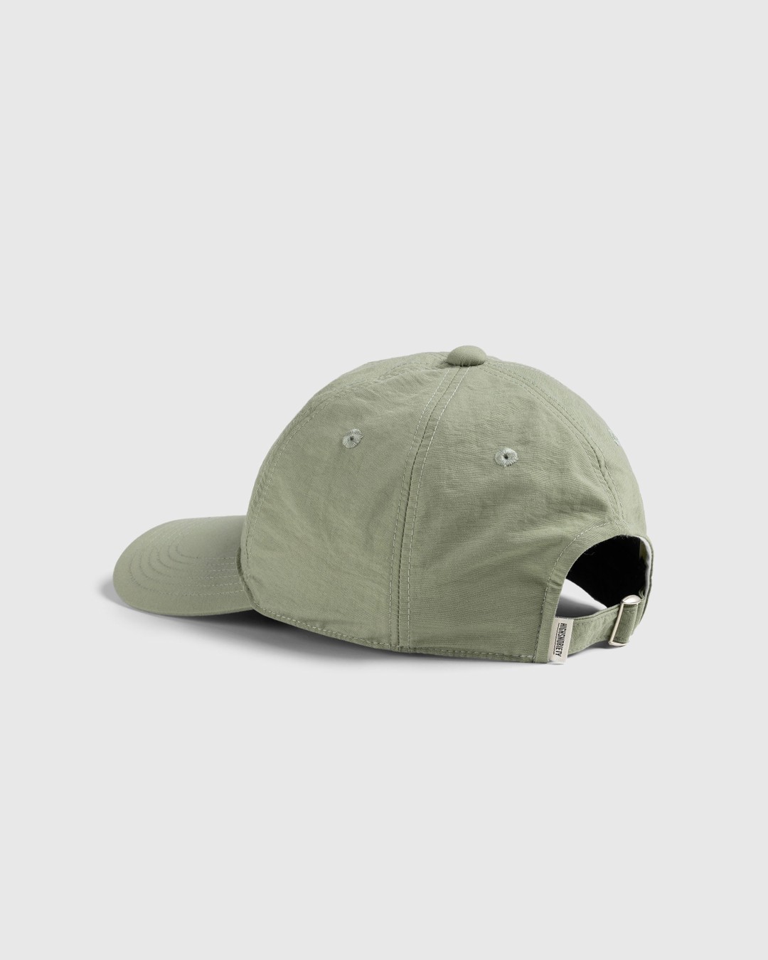 Highsnobiety – Nylon Ball Cap Khaki - Hats - Green - Image 5