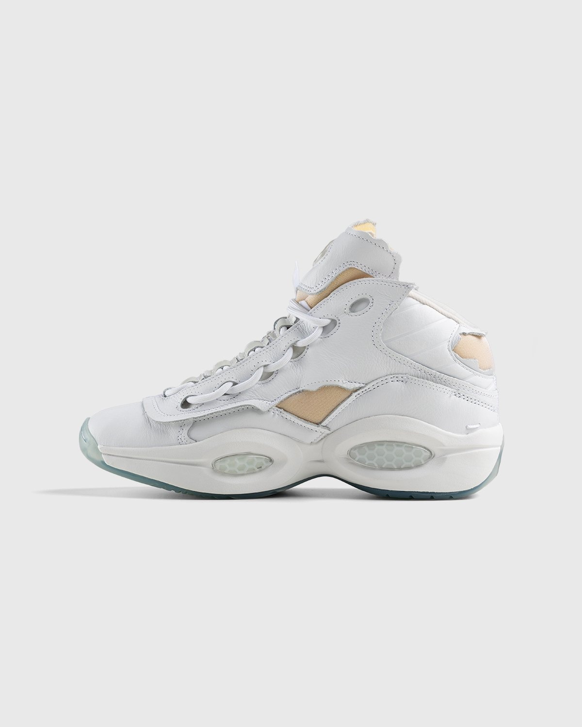 Reebok x Maison Margiela – Question Mid Memory Of White - Sneakers - White - Image 2