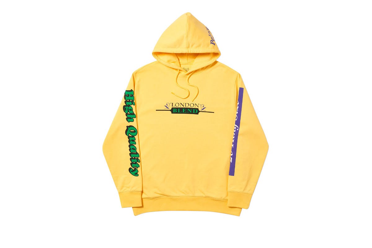 Palace 2019 Autumn Hood Blender yellow front