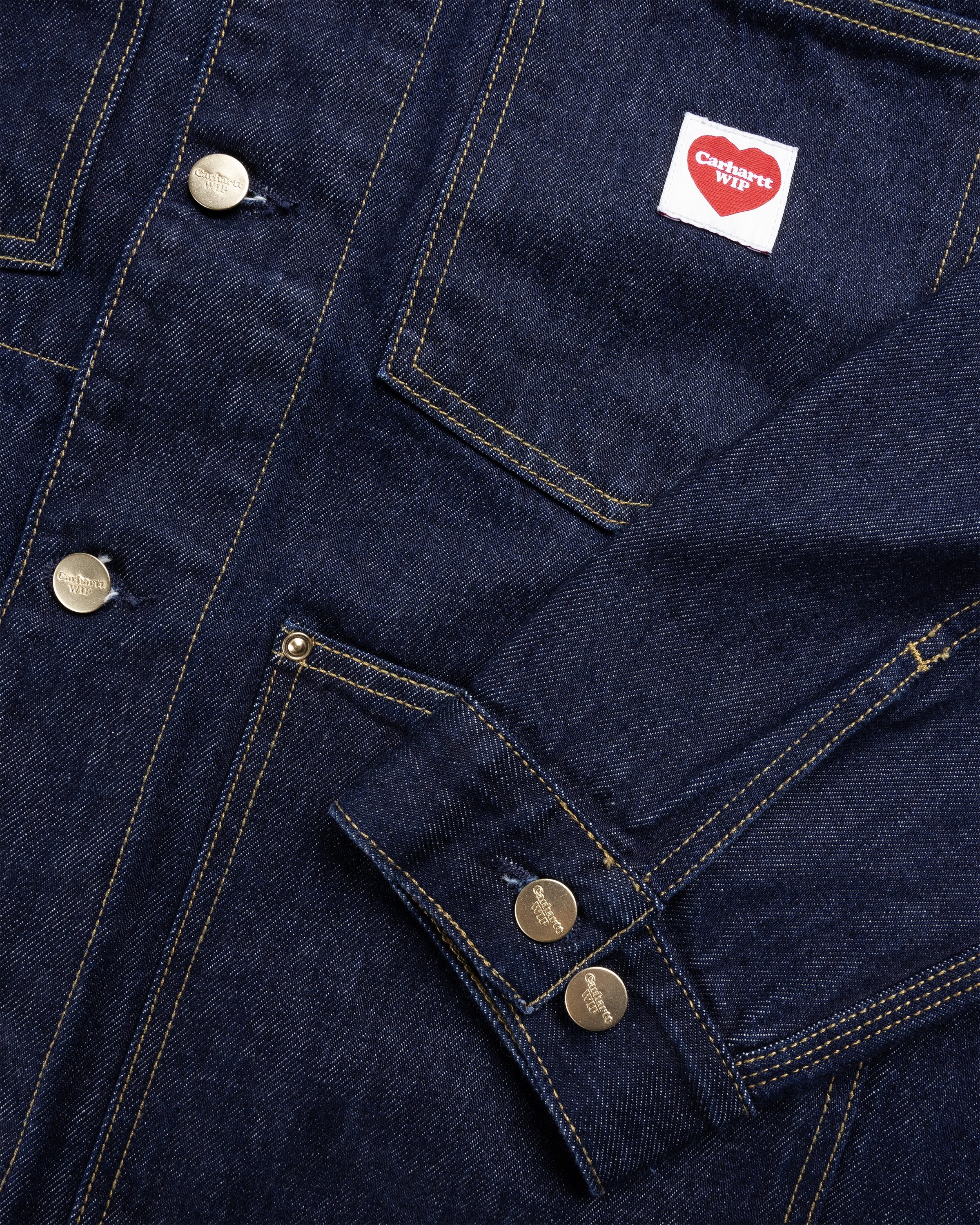 Carhartt WIP – Nash Jacket Blue/Rinsed - Outerwear - Blue - Image 6